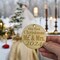 Ornament - 2024 Our First Christmas as Mr and Mrs - Raw Wood 3x3in